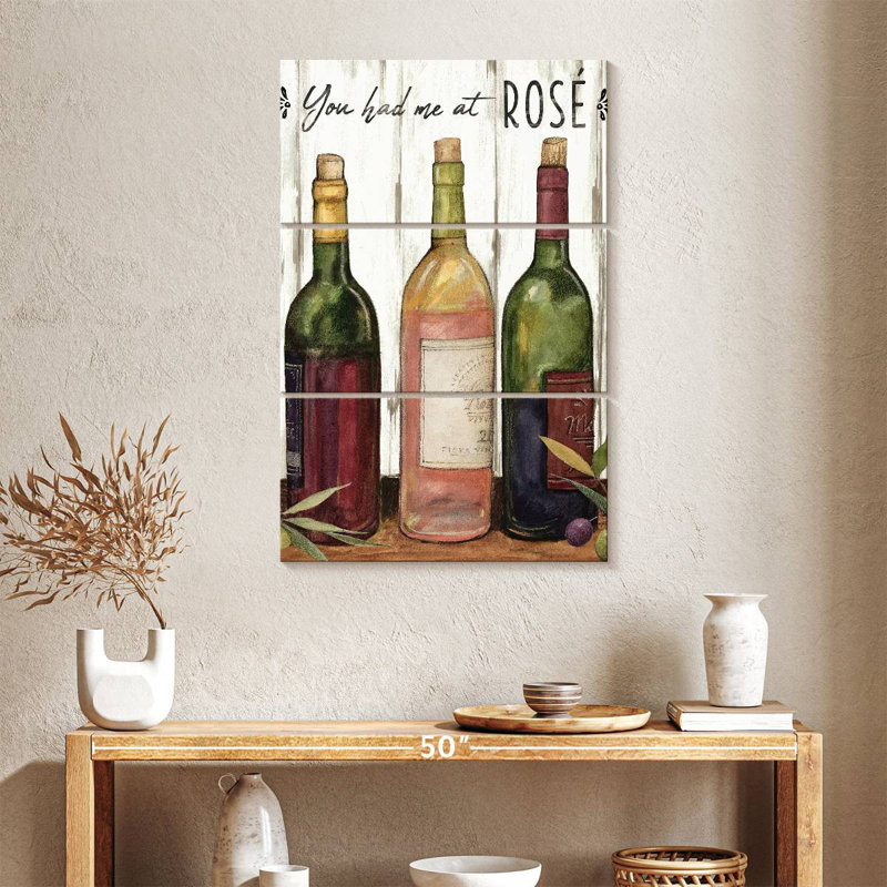 Yarlin Wine Bottles, 38" H x 24" W