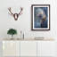 Blue Elephant - Picture Frame Photograph Print-56924704-56924701