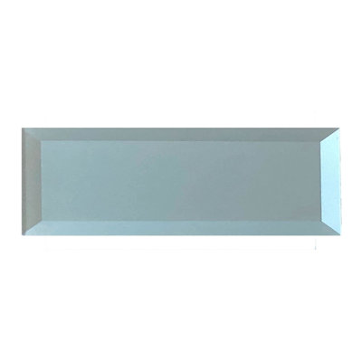Secret Dimensions 3 in. x 12 in. Diamond Grade Glass Reverse Beveled Subway Decorative Kitchen & Bathroom Wall Tile