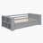 Twin Size Daybed with Shelves and Drawers-743867736