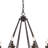 Ashle 8 - Light Dimmable Wagon Wheel Chandelier
