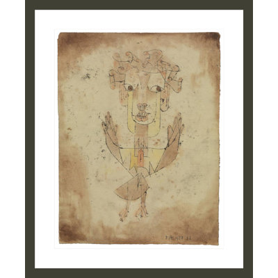 «Angelus Novus» par Paul Klee, impression giclée encadrée