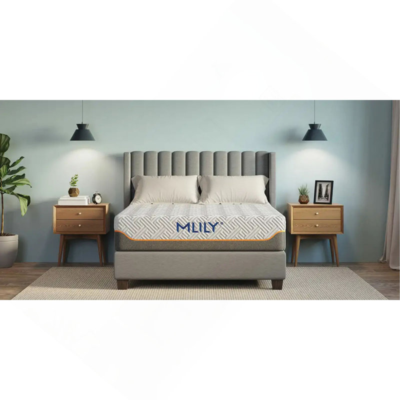 Matelas hybride 11,5 po MLILY Fusion Supreme - Grand - Moyen, Grand lit