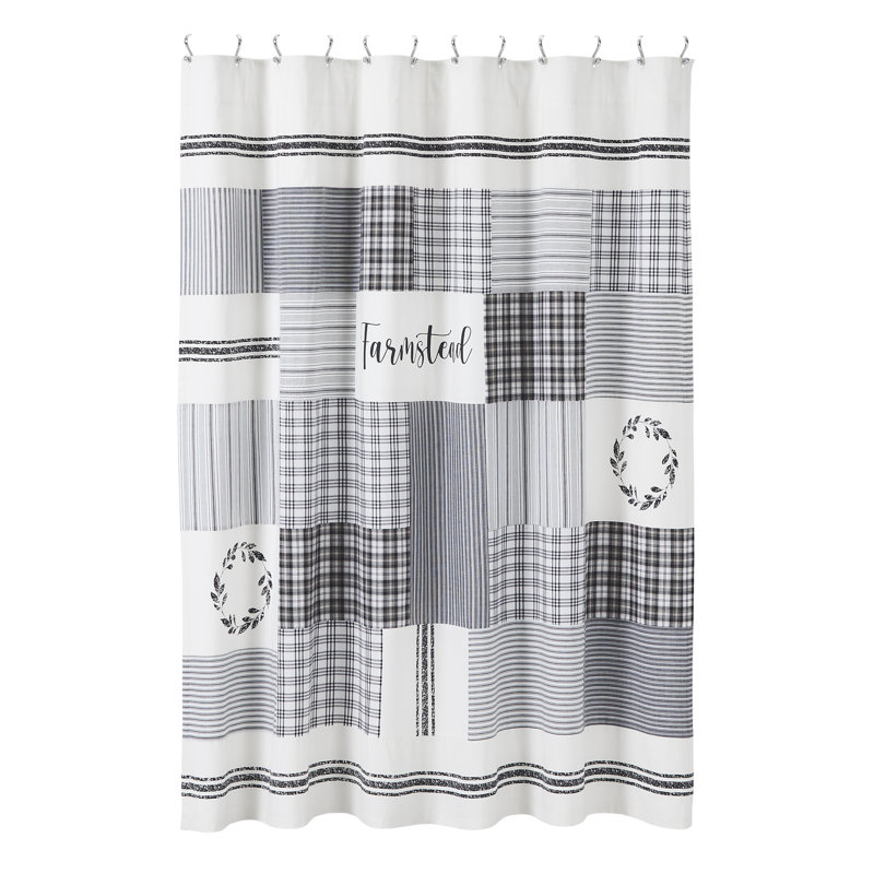 Rideau de douche simple Sawyer Mill