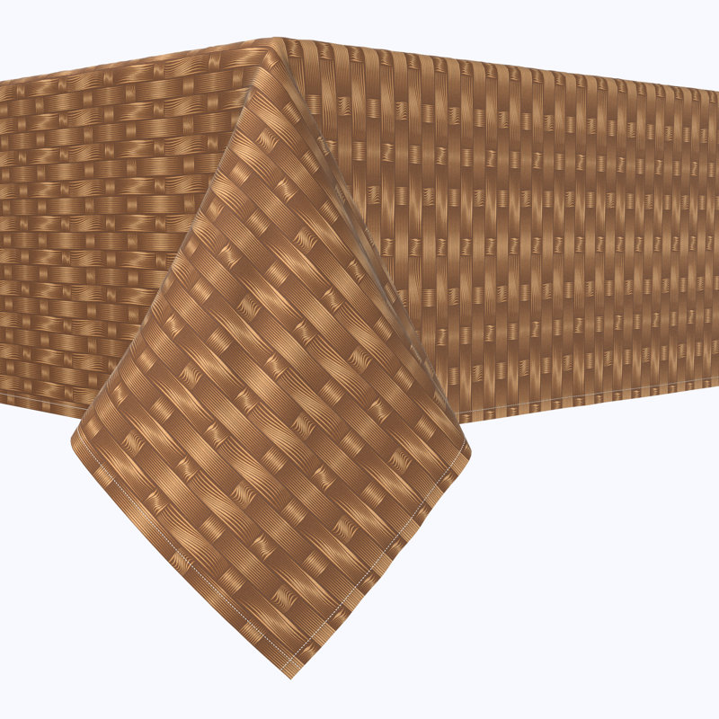 Vercher Geometric Square Tablecloth, 104" x 60"