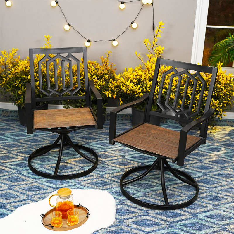 Fauteuil de salle à manger d'extérieur Alyah Premium toutes saisons