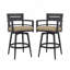 Chaises de bar pivotantes 2 pièces Modern Modern-861386397