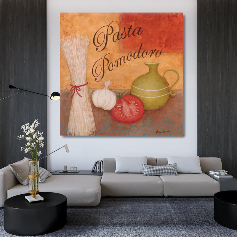 Pasta Pomodoro, 36" H x 36" W