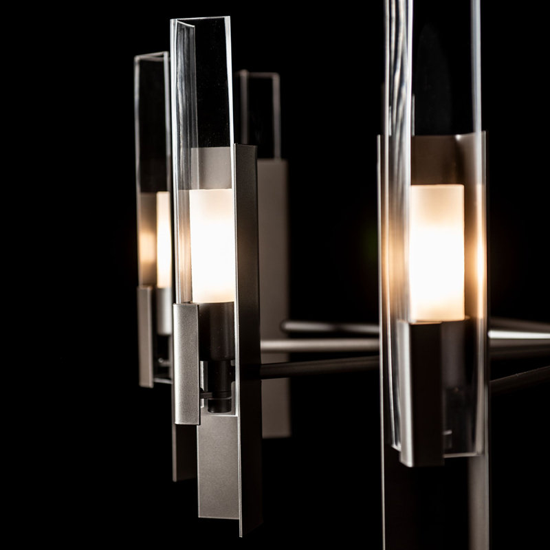 Summit Pendant - 12-Light - Oil Rubbed Bronze - Frosted Glass, Clear Glass, Dark Smoke