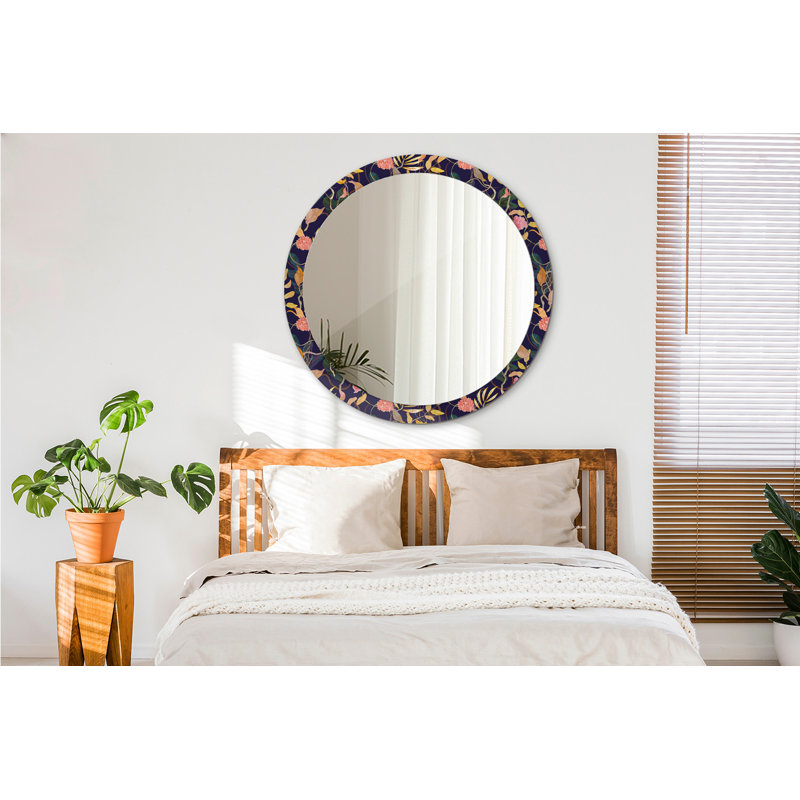 Huldar Glass Flat Wall Mirror