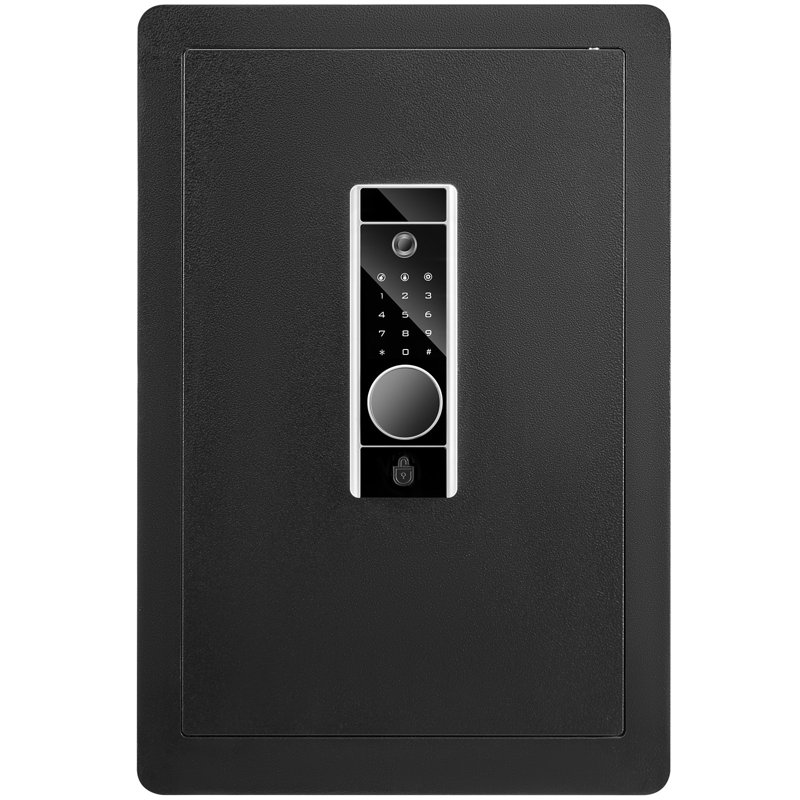 Coffre-fort en acier inoxydable 2,2 pi pour argent comptant 15,75 x 13 x 23,6 po Safe