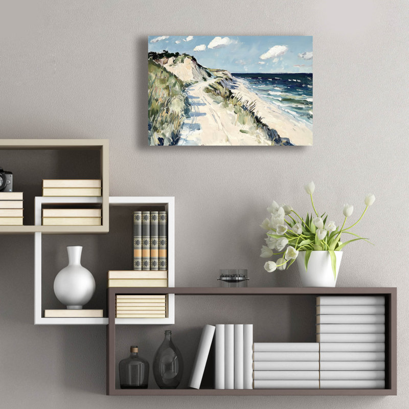  «By The Bay» par Svetlana Aleynikova, art mural en verre acrylique, H 16 po x l 24 po x P 0,2 po