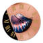 Creative and Fashion Make Up On Woman Lips - Horloge murale moderne-60280697