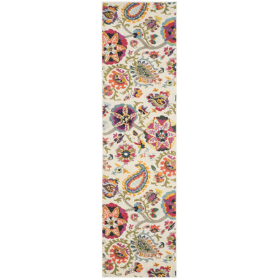 Bungalow Rose Performance Floral Rug