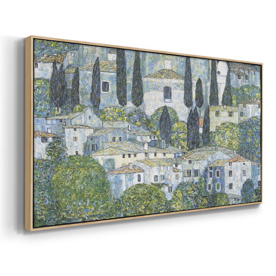 Série paysage - CCXLIX - Toile tendue avec châssis tendue, prête à être accrochée