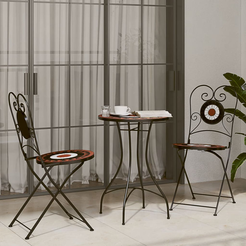 Arja Round 3 - Piece 2 - Person 50Cm L Outdoor Bistro Set