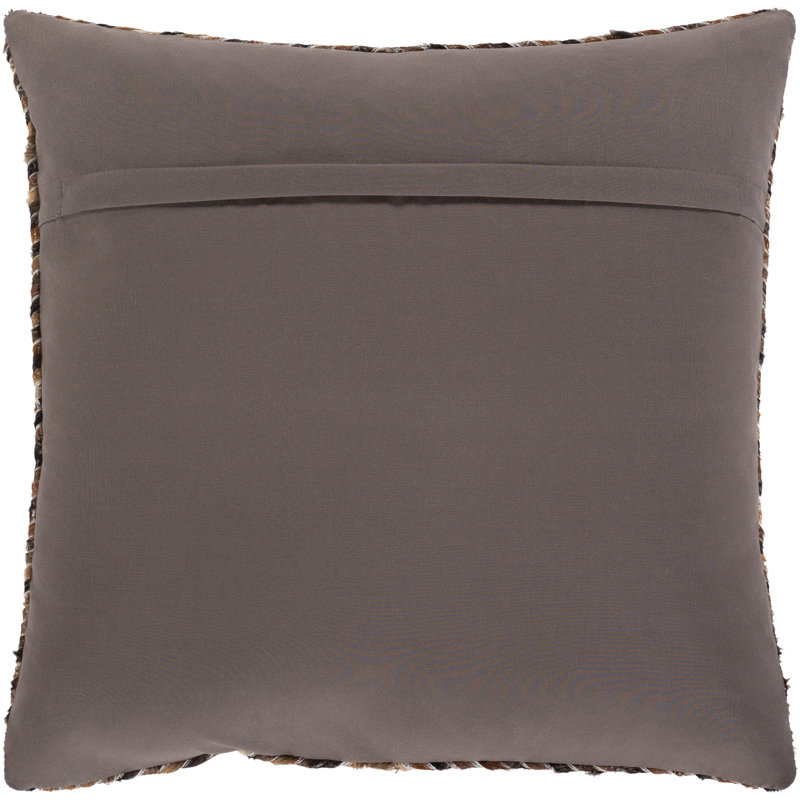 Zander Abstract Throw Pillow, Polyester/Polyfill