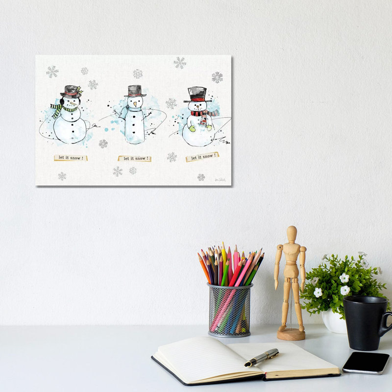 Thoughtfully Frozen I by Katie Pertiet - Wrapped Canvas Gallery-Wrapped Canvas Giclée, 20.32 cm H x 30.48 cm W