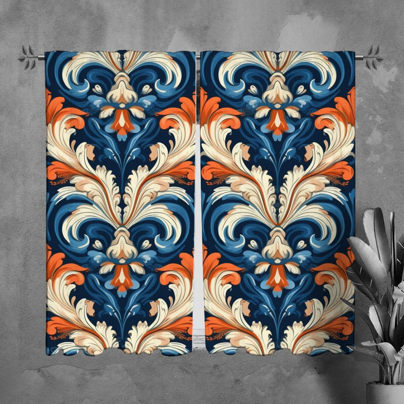 Paire de rideaux obscurcissant en polyester Veyah, L 20 po x L 82 po
