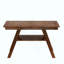 Ensemble de table de salle à manger 6 pièces à hauteur de comptoir en bois avec tablette de rangement, ensemble de table de cuisine avec banc et 4 chaises, style rustique