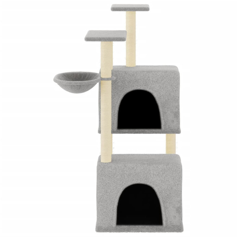 122cm H Cat Tree, Light Grey