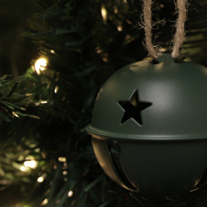 Ensemble de 12 boules décoratives, Vert