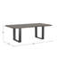 Table de salle à manger rectangulaire L 84 po x l 42 po Jahmali