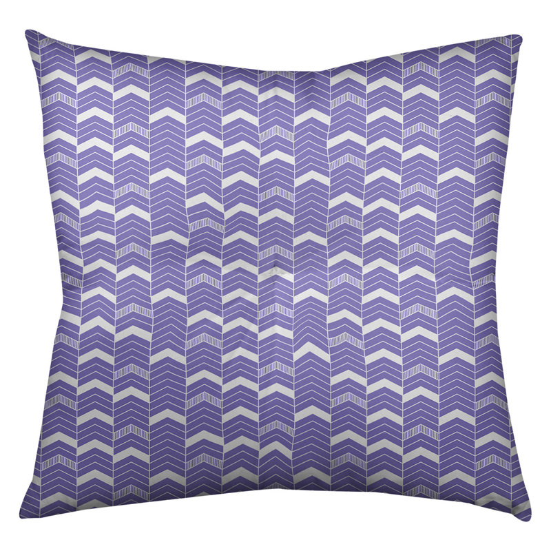 Coussin Rhonda, 30 po x 30 po, Mauve