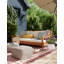 Round Terra-cotta Planter with Raised Dots Design