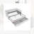 80.5'' L Twin-To-King Daybed - Dark Gray Linen, Button Tufted, 500 Lbs Capacity, Storage Drawers-99812800