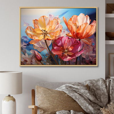 «Glass Tulips», impression sur toile