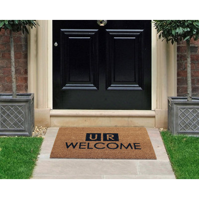 Wroten Non-Slip No Pattern Doormat