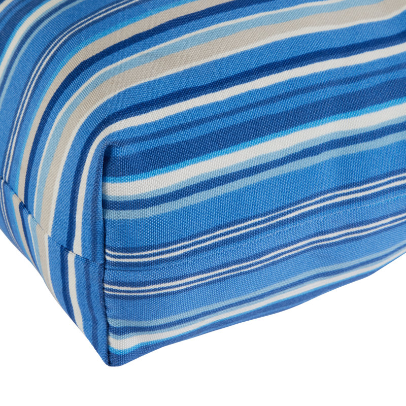Lester Outdoor Chair Cushion, Sapphire, 2, 21" H x 21" W x 21" D