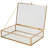 Pindall Glass Memory Box