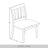 Ocossio Slat Back Dining Chair-1242137996