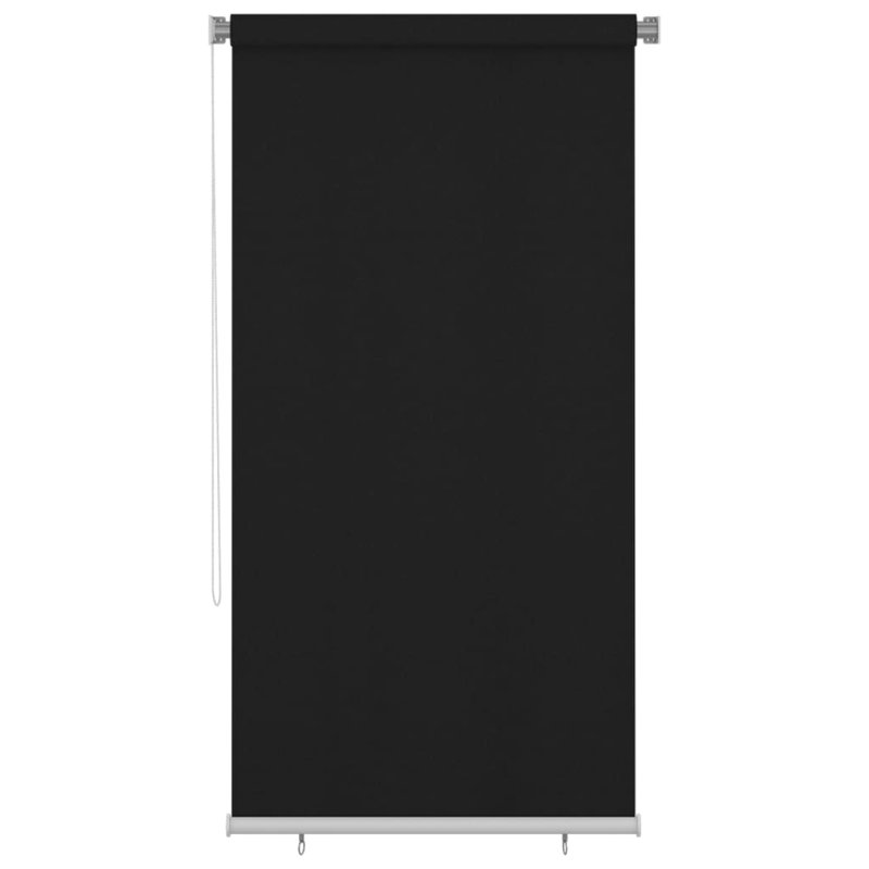 Blackout Roller Shade, Black, 90.55cm W x 120cm L