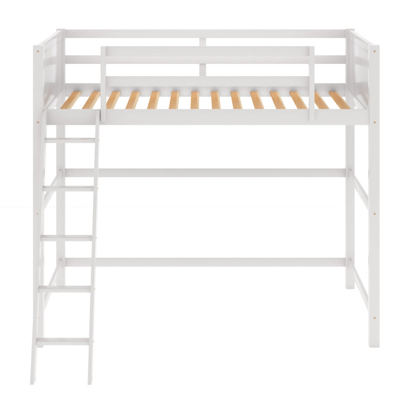 Eryss Kids Twin Loft Bed, White