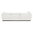 Pertuis 122" Left-facing Fabric Bumper Sectional Sofa