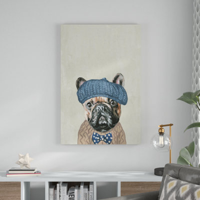 L'artiste - reproduction sur toile
