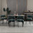 Sherpa Upholstered Metal Dining Chairs-1389094372-1355078511
