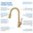 Single Handle Pull-down Kitchen Faucet-104201486