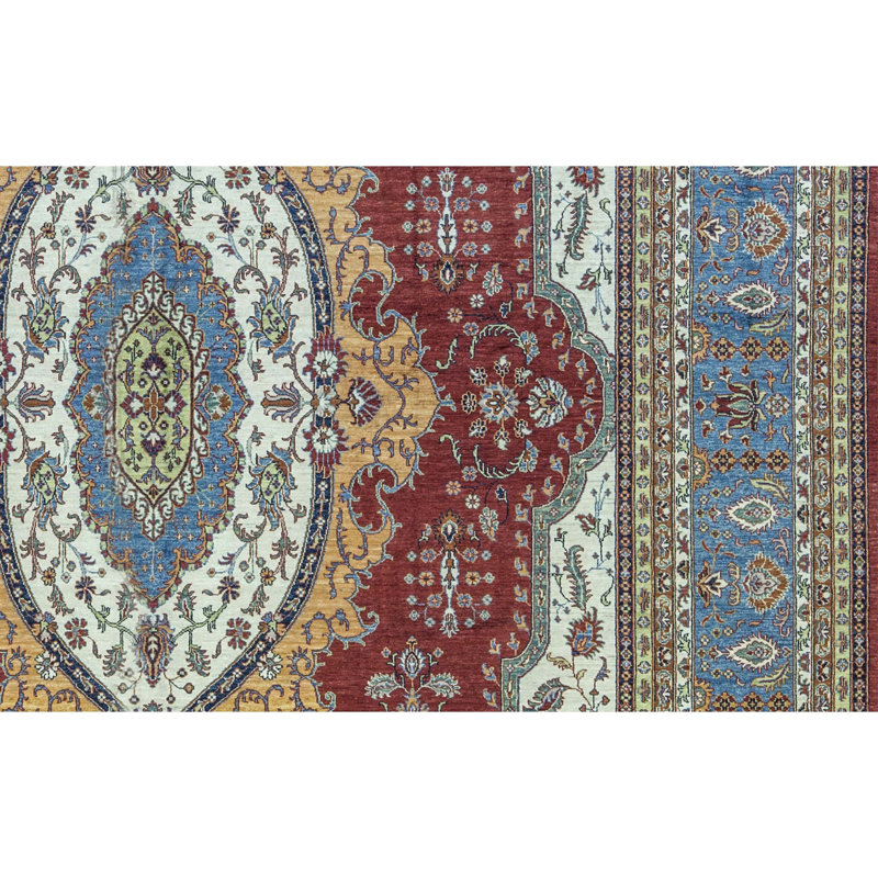 Kazak Wool Oriental Area Rug