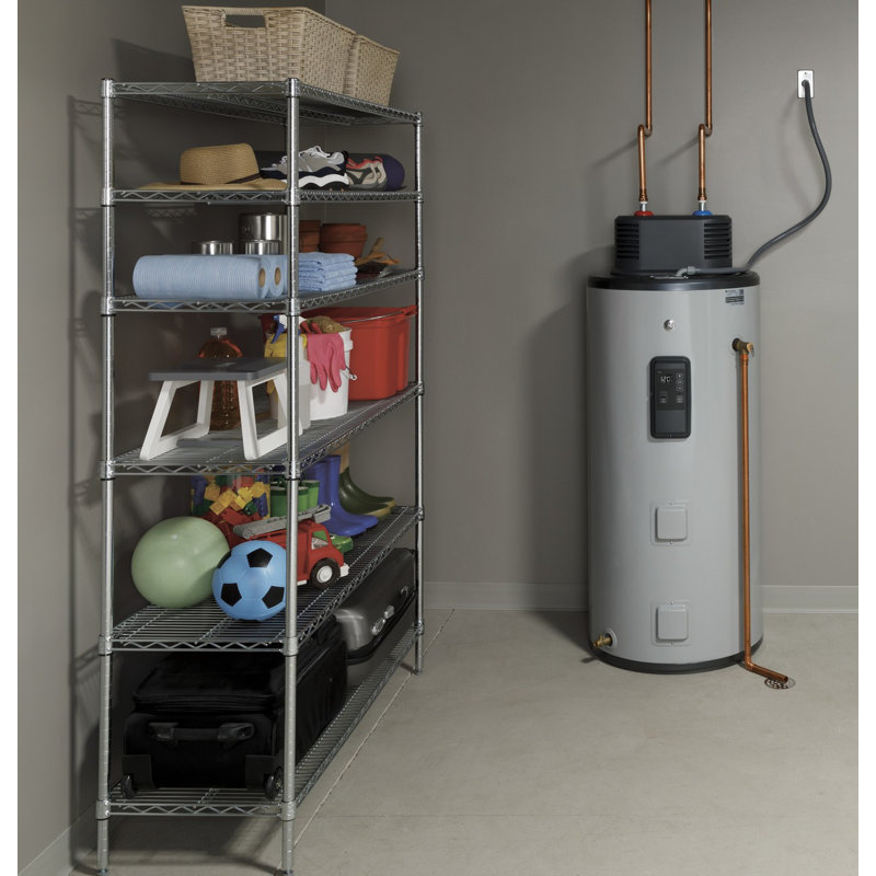 GE Smart 50 Gallon Electric Water Heater with Flexible Capacity