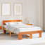 Bed Frame With Headboard Solid Pine Wood-354858093-354858094