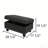 Durable Linen Storage Footrest With Nailhead Trim & Sturdy Legs