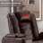 39'' Adjustable Headrest Power Recliner Man Cave Home Theater Chair With Cup Holders USB LED (Set of 9)-102834313