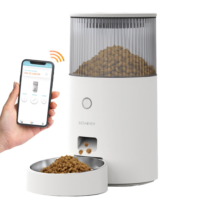 Distributeur automatique de nourriture pour chat et chien Instachew Purechew Mini Smart
