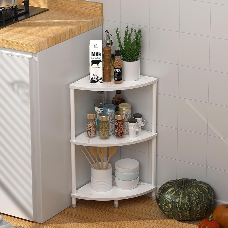 3 Tier Corner Shelf Stand for Bathroom