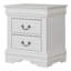Ensemble de chambre à coucher double pleine grandeur Ry, style transitionnel moderne, blanc-109423073