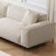 Canapé modulaire en velours blanc-1683568297